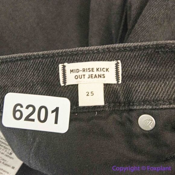 NEW Madewell Kick Out Crop Jeans in Starkey Wash, 25 - Picture 13 of 15